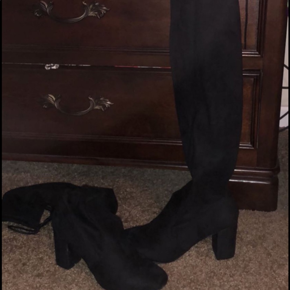 Knee high boots